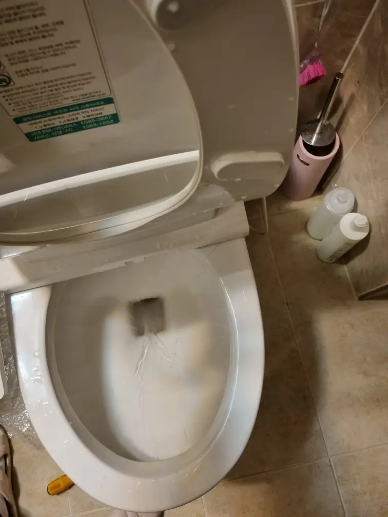 변기 부속품 교체 11